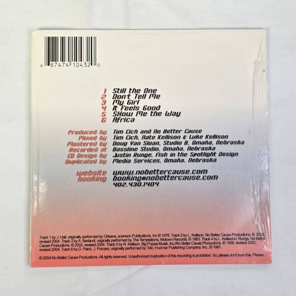 No Better Cause Release CD Album New Sealed - Picture 2 of 2